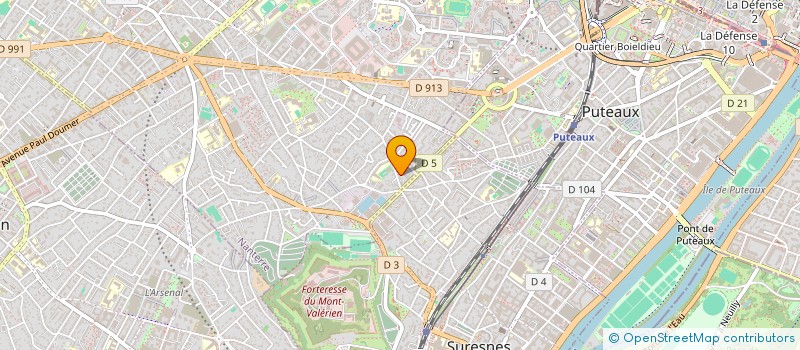 localisation de l'entreprise OUI.DO/ESTATE  NANTERRE