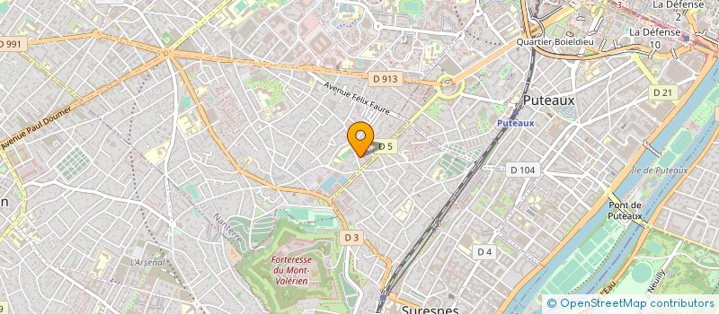 localisation de l'entreprise OUI.DO/SUPPORT à NANTERRE