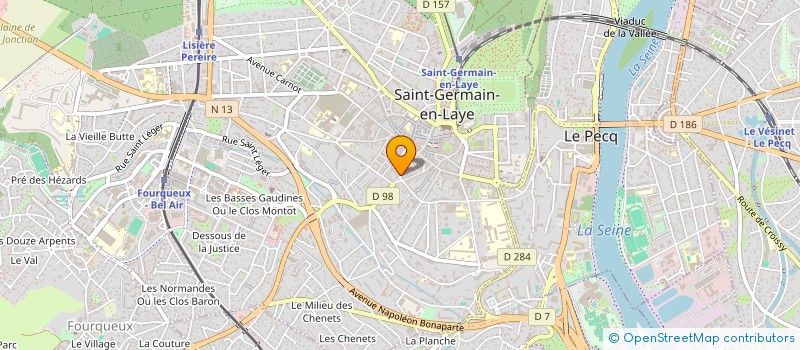 localisation de l'entreprise OUI DRIVE SAINT-GERMAIN à SAINT-GERMAIN-EN-LAYE