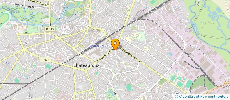 localisation de l'entreprise OUI FRESH à CHATEAUROUX