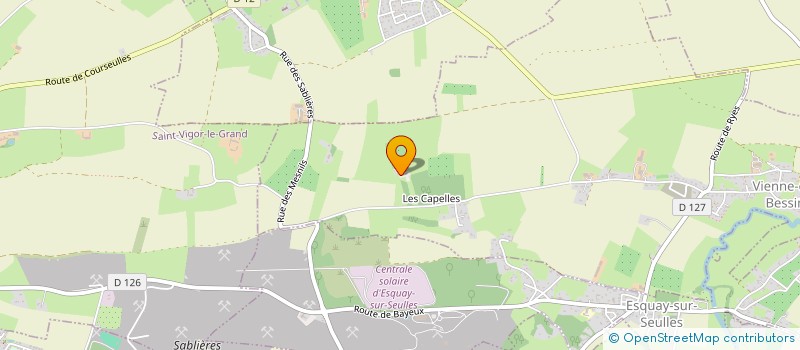 localisation de l'entreprise OUI - OUI  VIENNE-EN-BESSIN