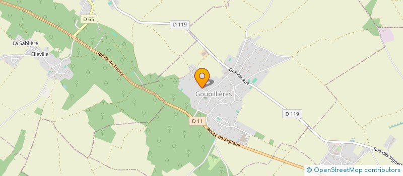 localisation de l'entreprise OUI OUI D'ASIE  GOUPILLIERES