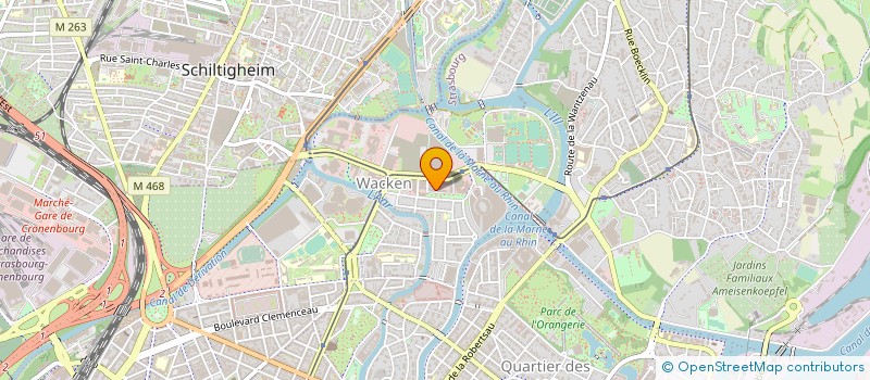 localisation de l'entreprise OUI REWARD à STRASBOURG