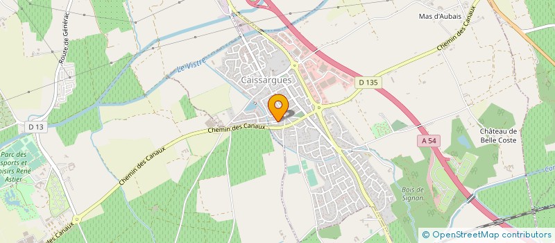 localisation de l'entreprise OUI SHE'S  CAISSARGUES