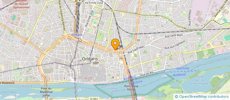 localisation de l'entreprise OUIBILD à ORLEANS