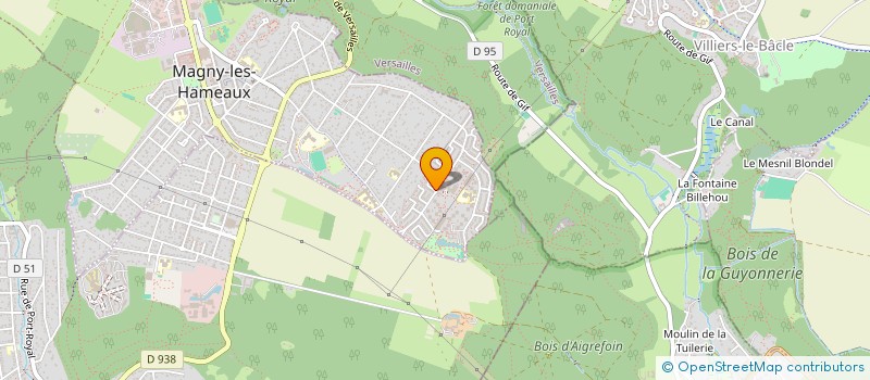 localisation de l'entreprise OUIBIO  MAGNY-LES-HAMEAUX