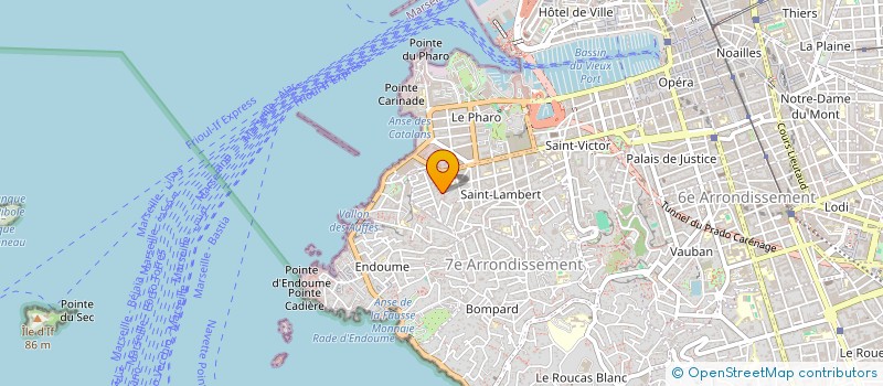 localisation de l'entreprise OUICAILLE à MARSEILLE