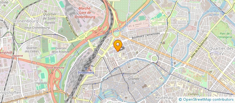 localisation de l'entreprise OUIDOU GRAND EST à STRASBOURG