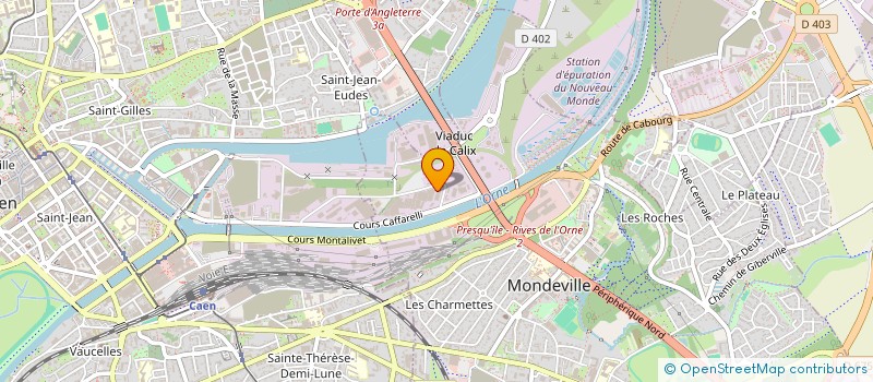 localisation de l'entreprise OUIJAI  MONDEVILLE