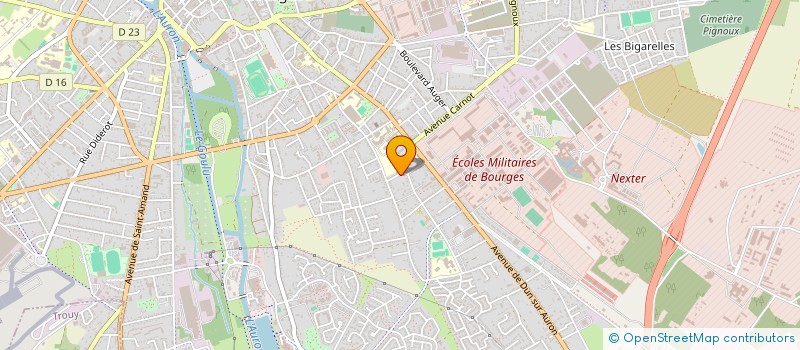 localisation de l'entreprise OUILKO  BOURGES