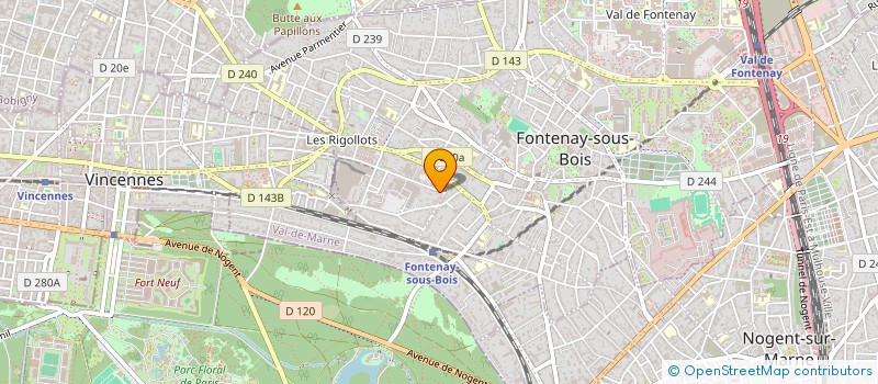 localisation de l'entreprise OUIMARKET à FONTENAY-SOUS-BOIS