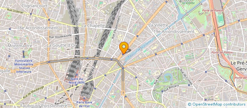 localisation de l'entreprise OUINHAROUNE MOHAND ET YOUSSEF  PARIS