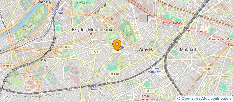 localisation de l'entreprise OUIPLACE à ISSY-LES-MOULINEAUX