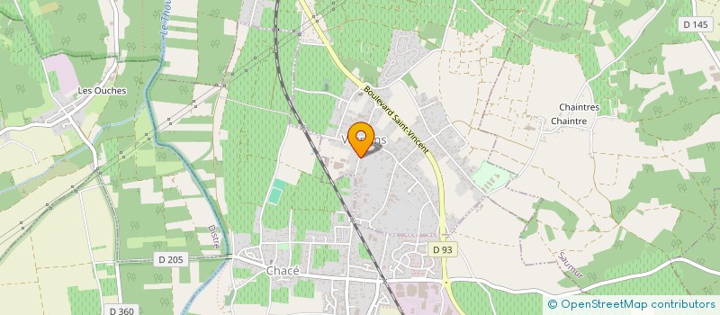 localisation de l'entreprise OUIPOURE  VARRAINS