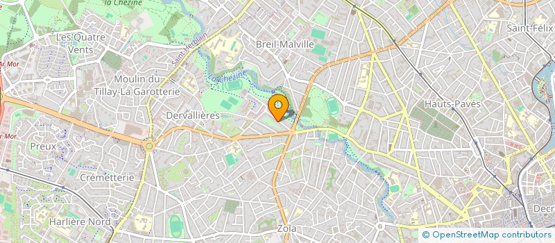 localisation de l'entreprise OUIST à NANTES
