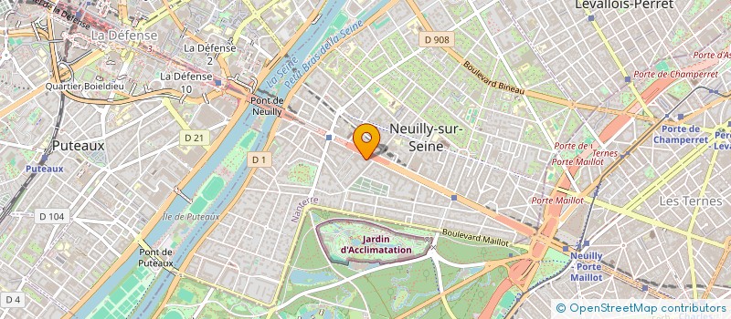 localisation de l'entreprise OUISTIPIX.COM à NEUILLY-SUR-SEINE
