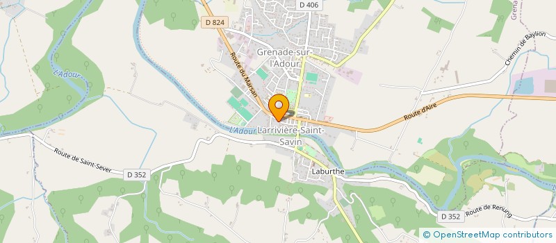 localisation de l'entreprise OUISTITI  GRENADE-SUR-L'ADOUR