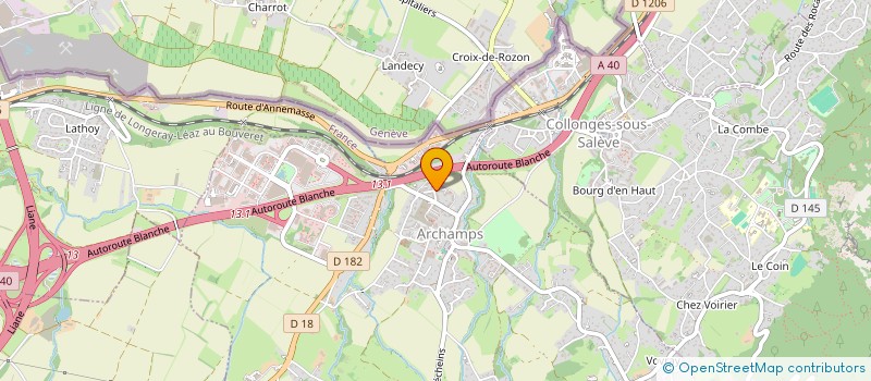 localisation de l'entreprise OUISTITI COMPAGNIE DE THEATRE POUR ENFANT A PARTIR DE 7 ANS  ARCHAMPS