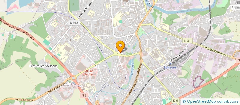 localisation de l'entreprise OUJDA PIECE à SOISSONS