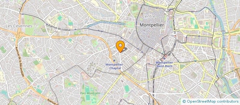localisation de l'entreprise OUJEGHBI à MONTPELLIER