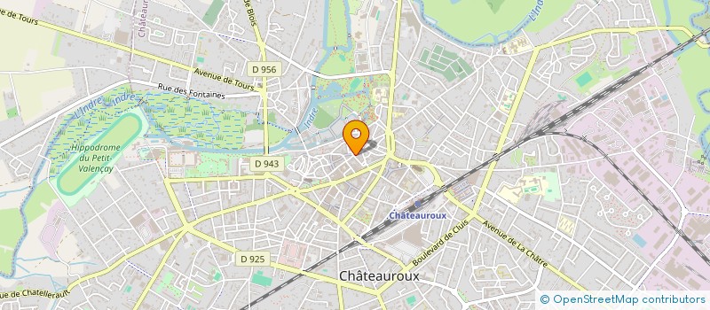 localisation de l'entreprise OUKA TRANS à CHATEAUROUX