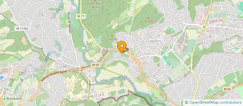 localisation de l'entreprise OUKATANN  CLAPIERS