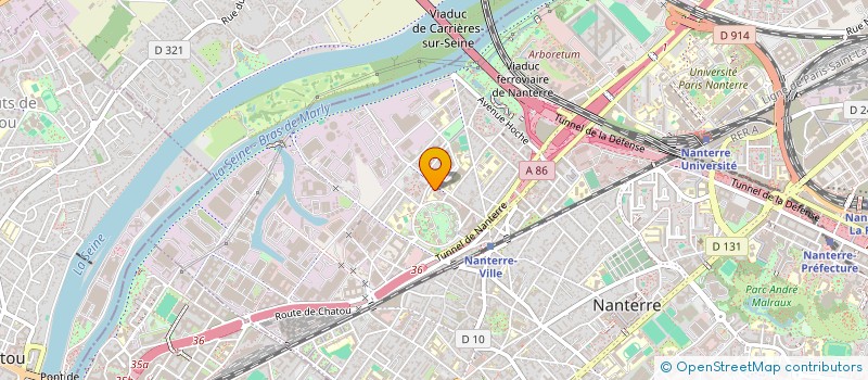 localisation de l'entreprise OUKLA  NANTERRE