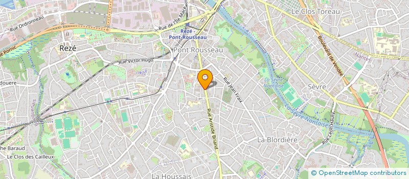 localisation de l'entreprise OUKOW  REZE