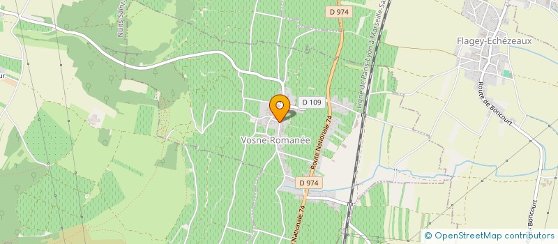 localisation de l'entreprise OUKY III  VOSNE-ROMANEE