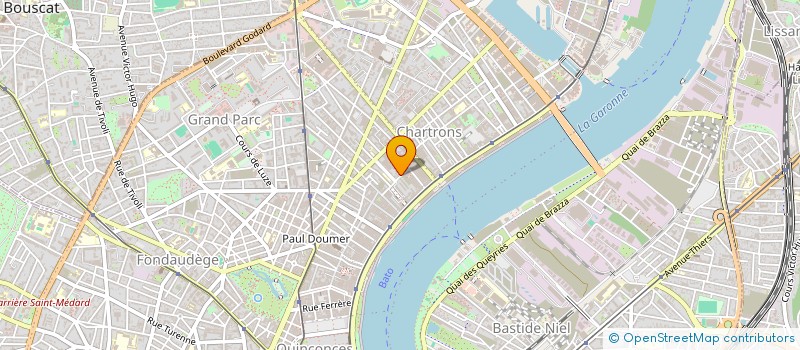 localisation de l'entreprise OULA à BORDEAUX