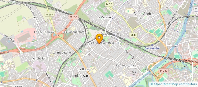 localisation de l'entreprise OULAD INVESTMENTS à LAMBERSART