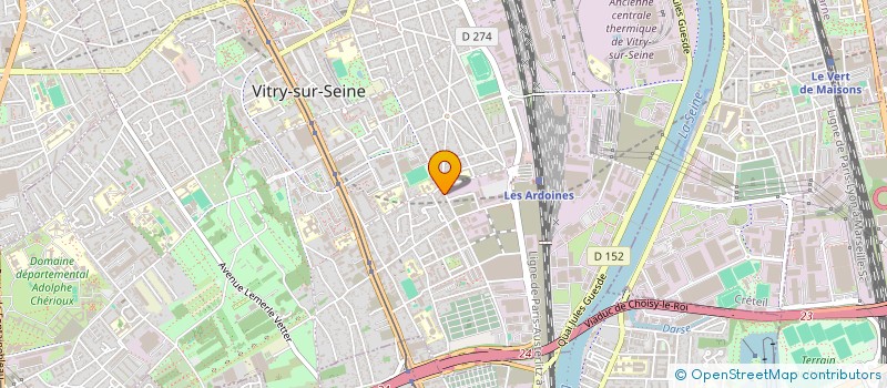 localisation de l'entreprise OULADJ CARBURANTS à VITRY-SUR-SEINE