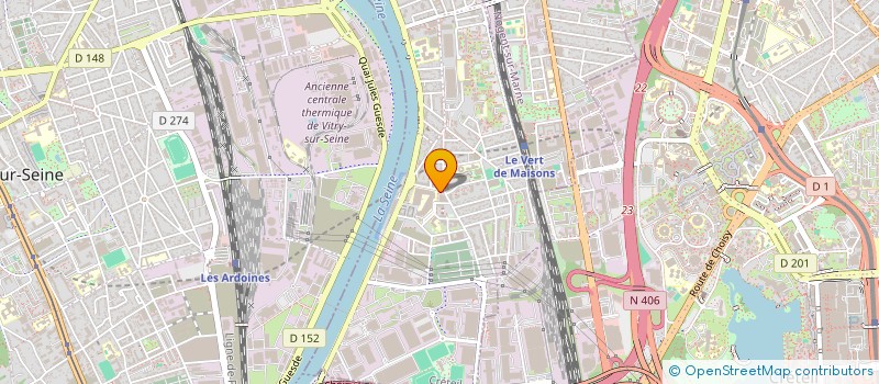 localisation de l'entreprise OULAGO CONSULTING à ALFORTVILLE