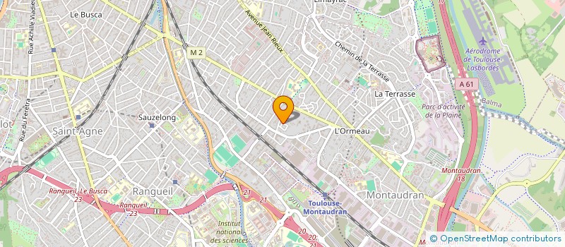 localisation de l'entreprise OULAL'ARTS à TOULOUSE
