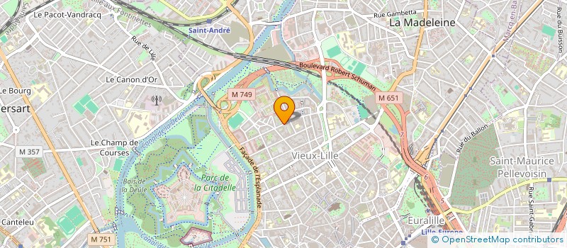 localisation de l'entreprise OULALA ! à LILLE