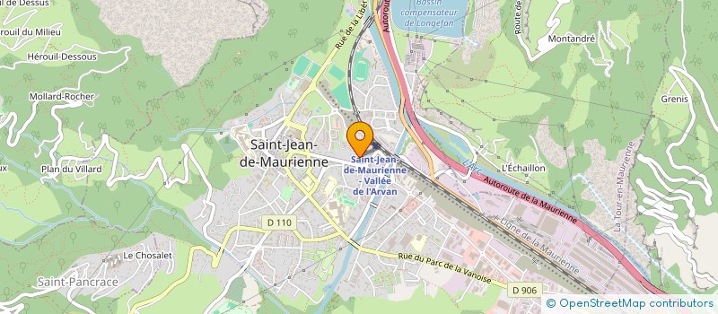 localisation de l'entreprise OULALA QUELLE BEAUTE  SAINT-JEAN-DE-MAURIENNE