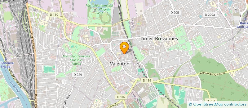 localisation de l'entreprise OULALA TRANSPORTS  VALENTON