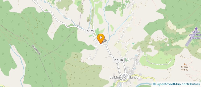 localisation de l'entreprise OULE CONSTRUCTION  LA MOTTE-CHALANCON