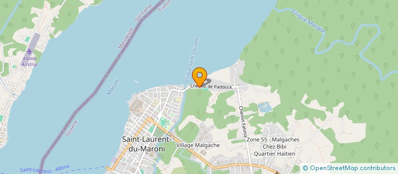 localisation de l'entreprise OULEMALI à SAINT-LAURENT-DU-MARONI