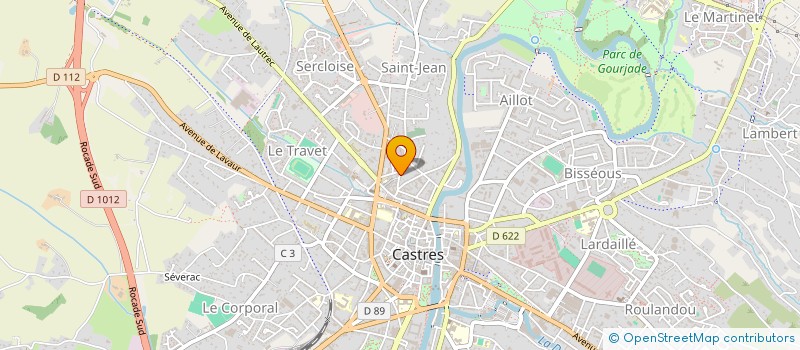 localisation de l'entreprise OULESIMMO  CASTRES