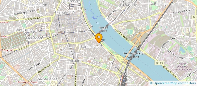 localisation de l'entreprise OULIDALI à BORDEAUX