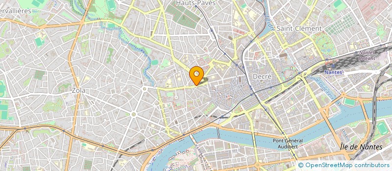 localisation de l'entreprise OULIVA à NANTES
