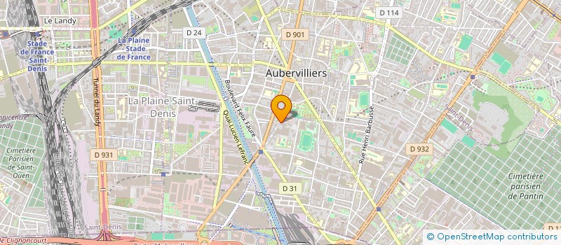 localisation de l'entreprise OULMANSTYLE  AUBERVILLIERS