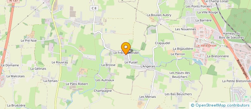 localisation de l'entreprise OULOUKAL  VERN-SUR-SEICHE