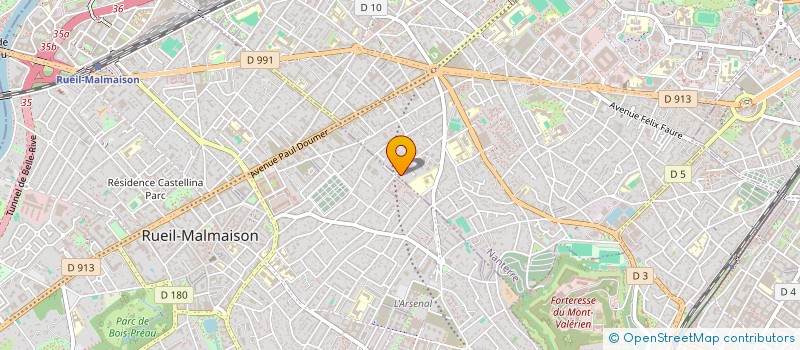 localisation de l'entreprise OULY N  NANTERRE