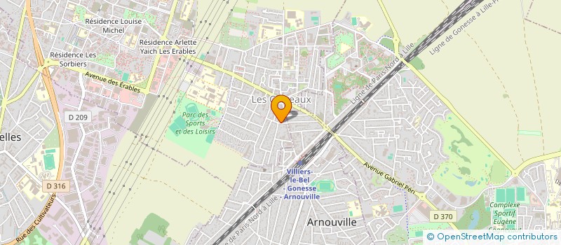 localisation de l'entreprise OUM  VILLIERS-LE-BEL