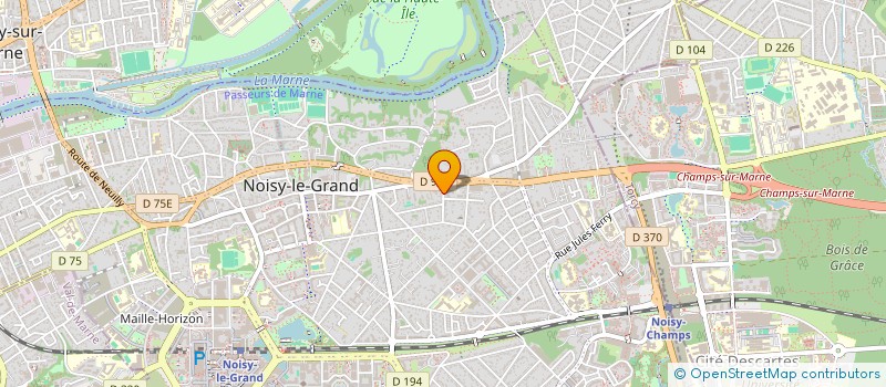 localisation de l'entreprise OUM IMMOS à NOISY-LE-GRAND