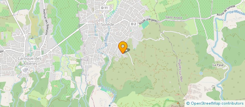 localisation de l'entreprise OUMA  SOREDE