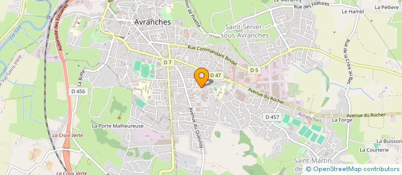 localisation de l'entreprise OUMA GOUMA  AVRANCHES