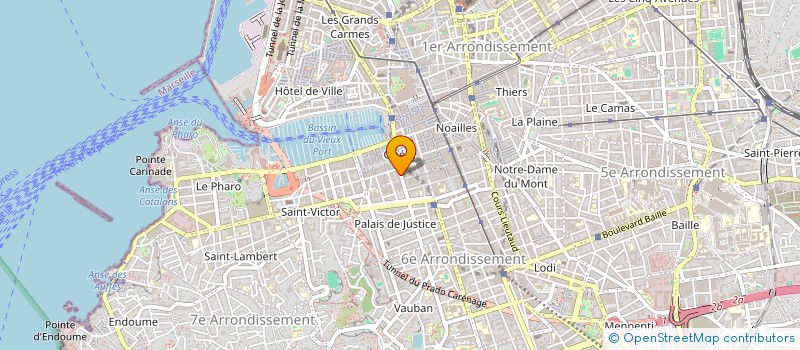 localisation de l'entreprise OUMAN à MARSEILLE